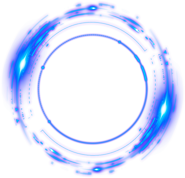 Glowing Neon Circle